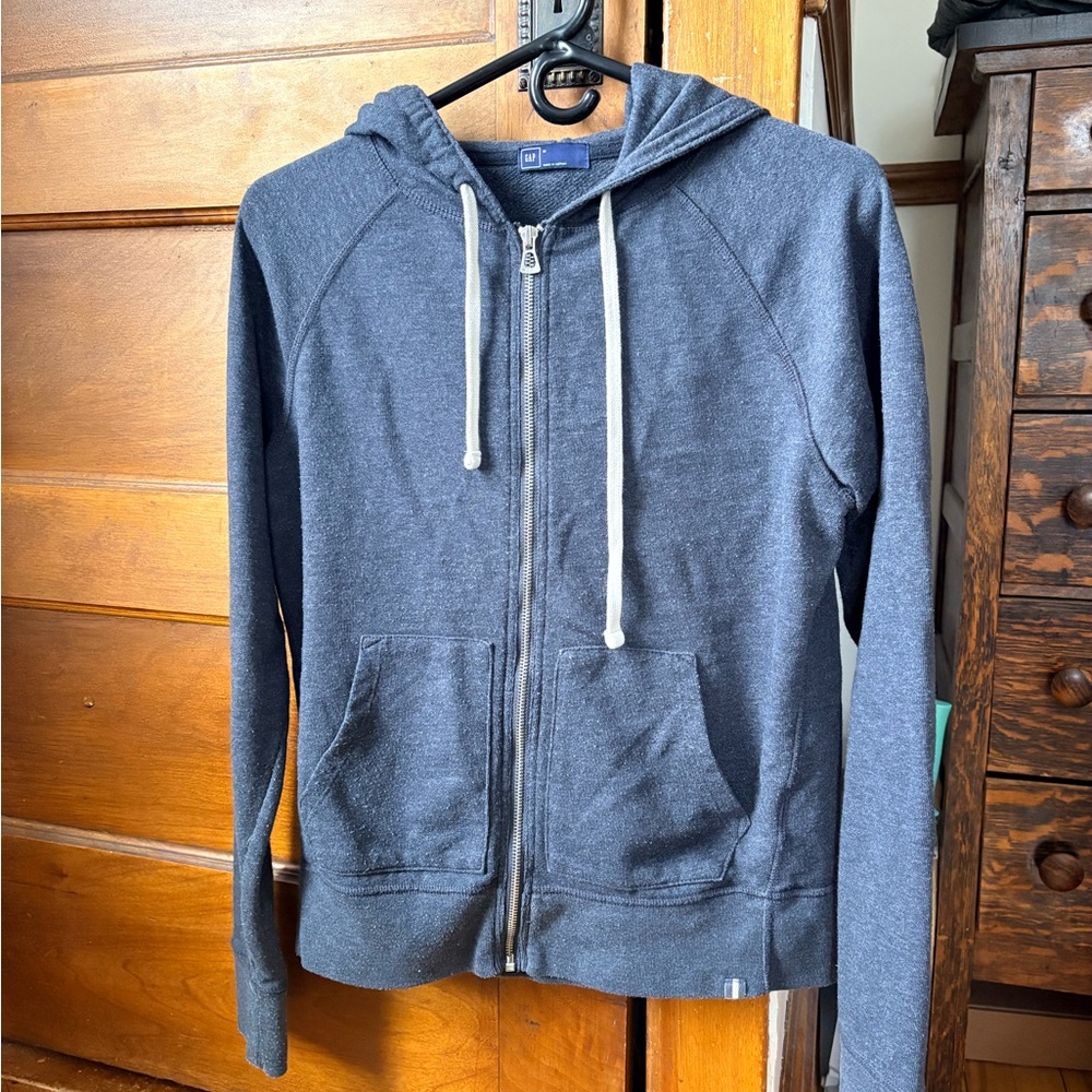 GAP Navy Zip-Up Hoodie